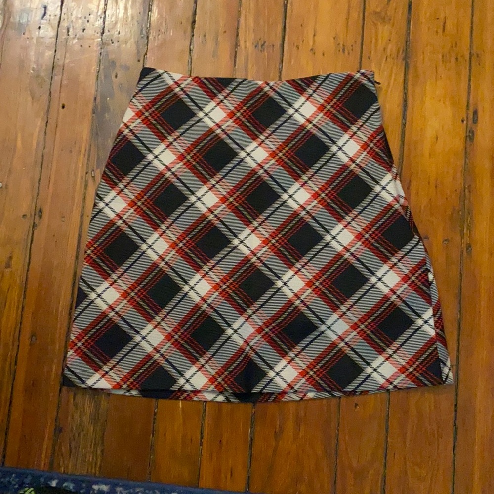 H&M sz 2 checkered skirt